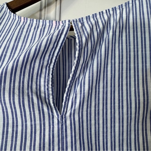 Lilly Pulitzer Blue and White Striped Blouse - Picture 14 of 16